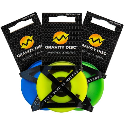 Gravity Disc™ - 3 Pack (Blue, Green, Yellow)