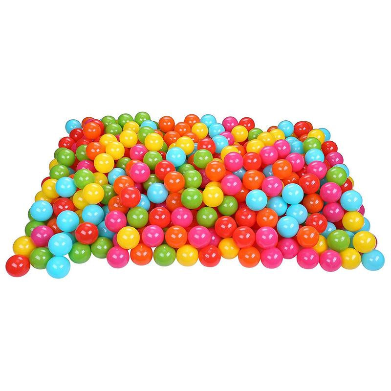 Balancefrom Fitness 2.3 in Crush Proof Play Pit Balls W/ Storage Bag, Multicolor