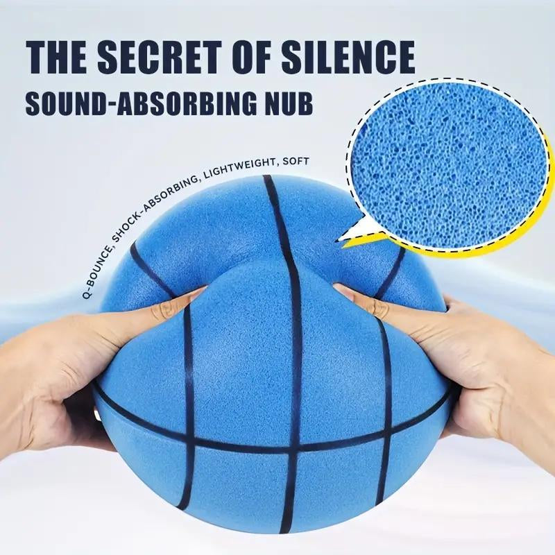 Silent Basketball, Indoor Training Foam Basketball, Low Noise Basketball for Various Indoor Activities, Interactive Game Props, Interesting Gifts, Christmas Gift