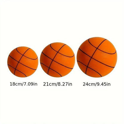 Silent Basketball, Indoor Training Foam Basketball, Low Noise Basketball for Various Indoor Activities, Interactive Game Props, Interesting Gifts, Christmas Gift