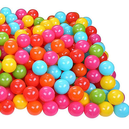 Balancefrom Fitness 2.3 in Crush Proof Play Pit Balls W/ Storage Bag, Multicolor