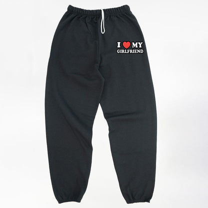 I Love My Boyfriend Sweatpants | Original Seller Heart My Boyfriend Valentine’S Day Gift