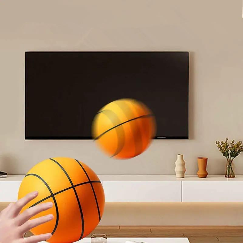 Silent Basketball, Indoor Training Foam Basketball, Low Noise Basketball for Various Indoor Activities, Interactive Game Props, Interesting Gifts, Christmas Gift