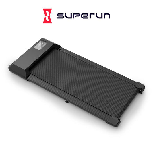 Superun BA06 Walking Pad Underdesk Treadmill for Home Office Recording in LED with Wheels Removable Multicolor