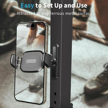 Portable Magnetic Phone Holder, 360 Degree Adjustable Magnetic Phone Holder, Fitness Equipment Accessories for Home Gym, Kitchen Appliances Accessories