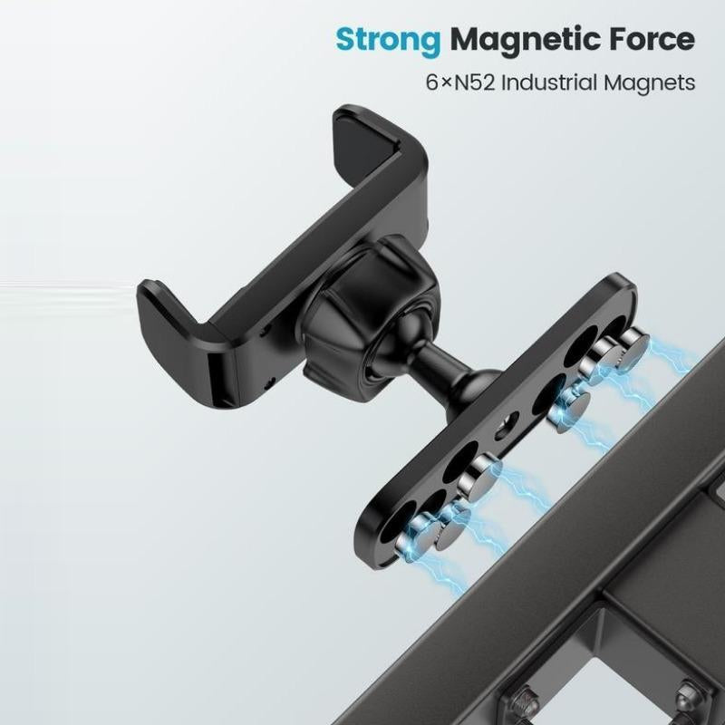 Portable Magnetic Phone Holder, 360 Degree Adjustable Magnetic Phone Holder, Fitness Equipment Accessories for Home Gym, Kitchen Appliances Accessories